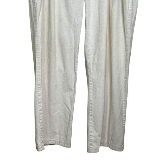 Vtg L.L. Bean Made in the USA Linen Cotton Blend Pants 40x33 Khaki E708 - Picture 3 of 6